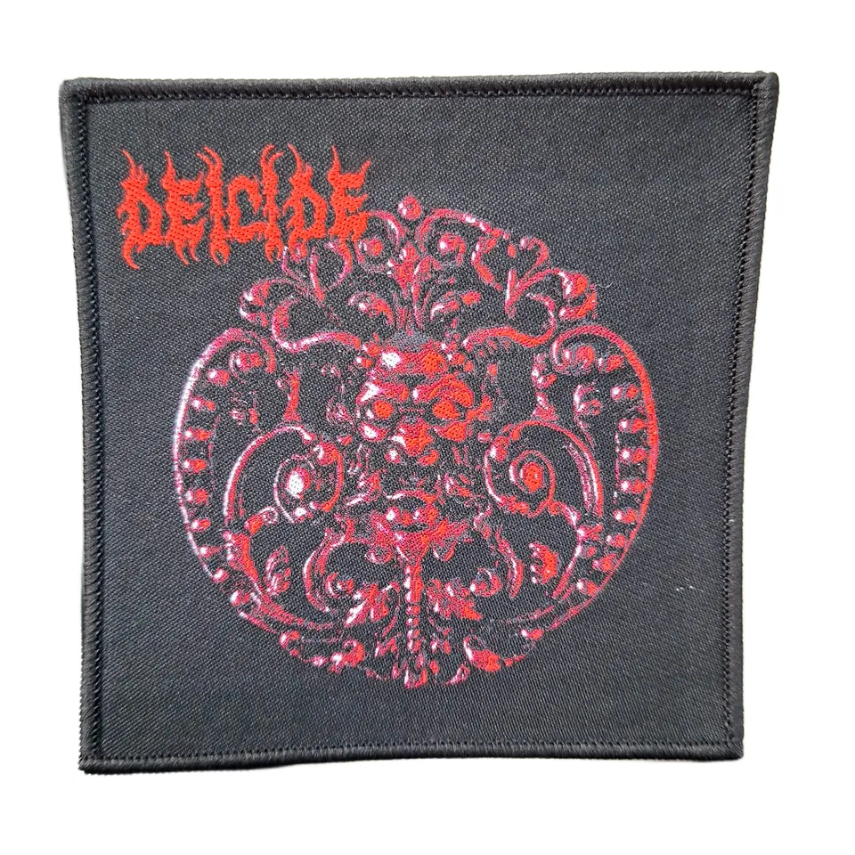 783punx-deicide-logo-petit-patch-tiss-death-metal image 1