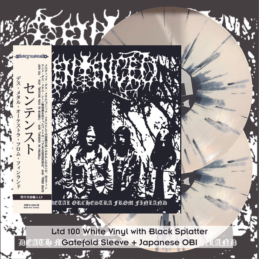 sentenced-death-metal-orchestra-vinyle-2lp-blanc-splatter-japon image 1