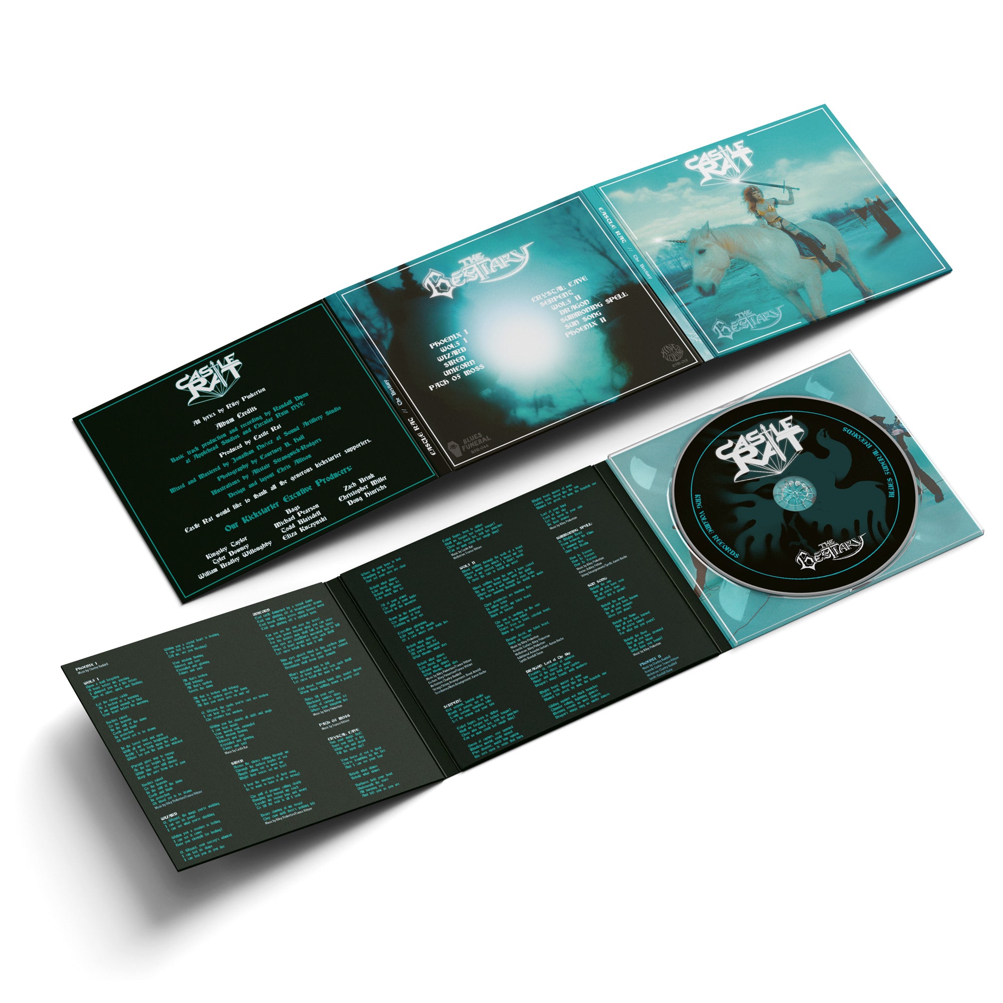 castle-rat-the-bestiary-cd-digipak-cassette-glitter-heavy image 2