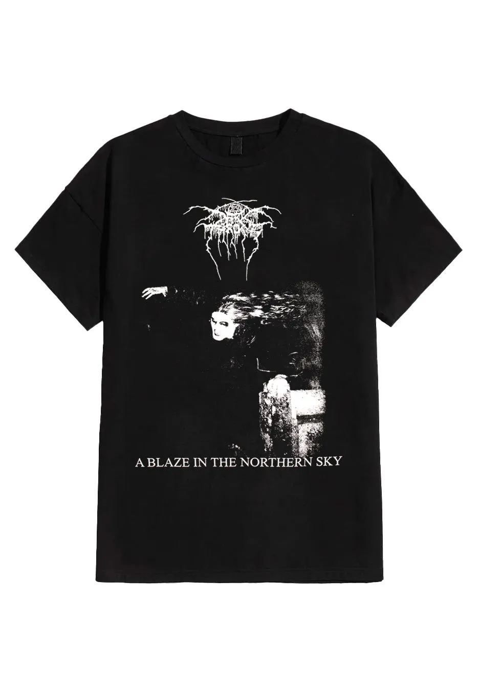 darkthrone-a-blaze-in-the-northern-sky-t-shirt-noir-taille-m image 1