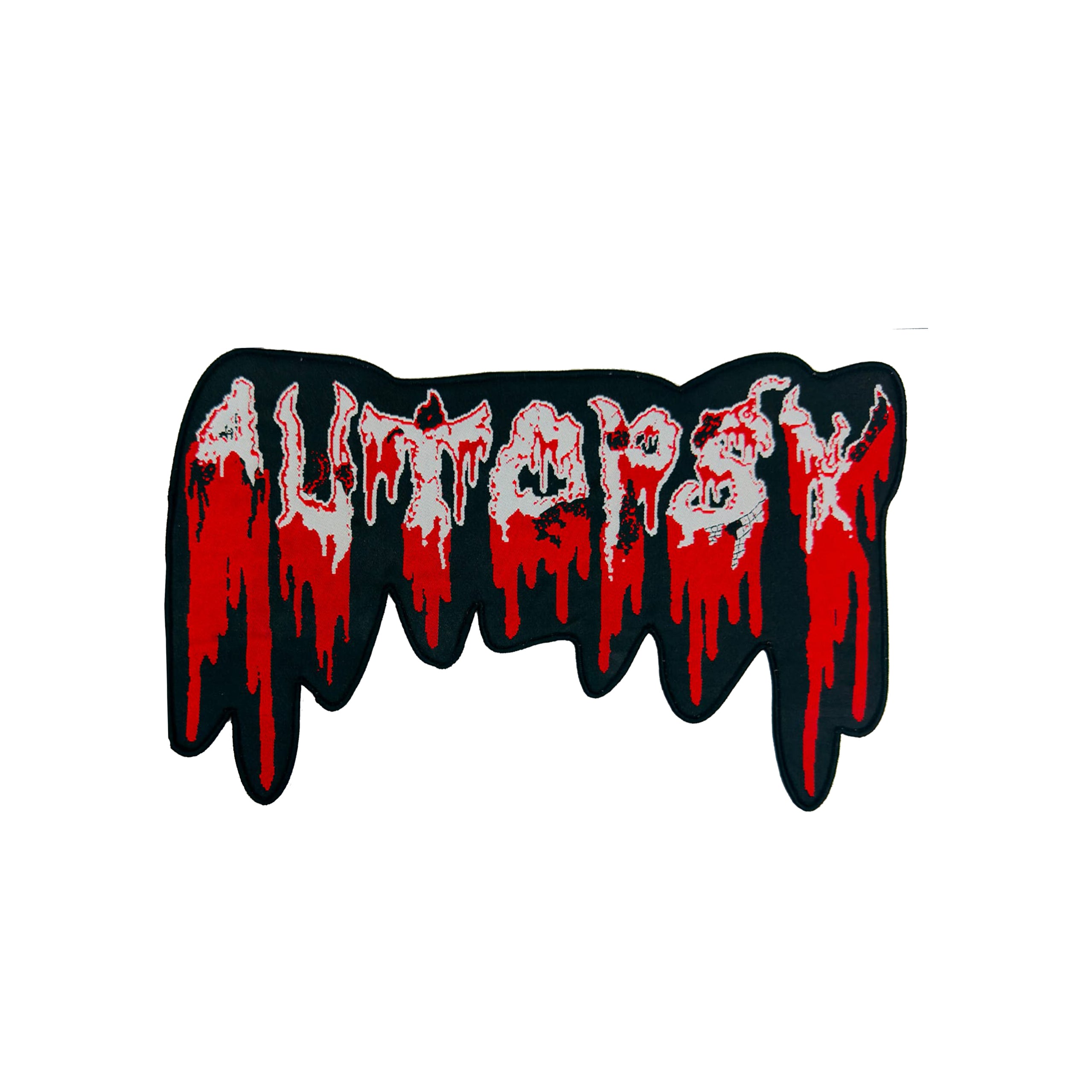 autopsy-logo-patch-oversize-tiss-bordure-noire image 2