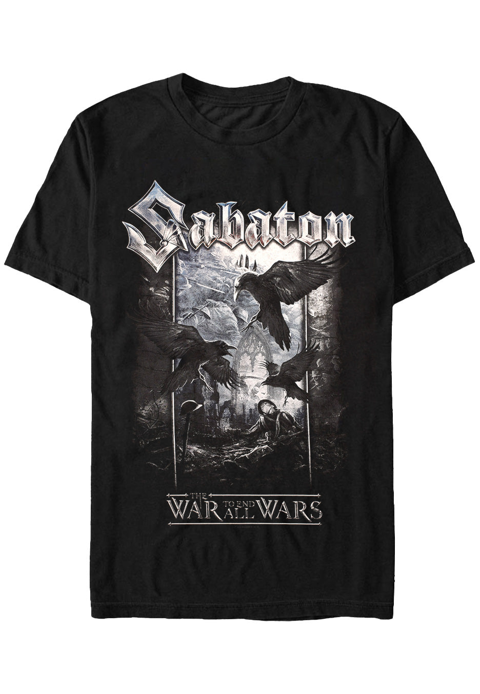 sabaton-the-war-to-end-all-wars-t-shirt-homme-noir image 1