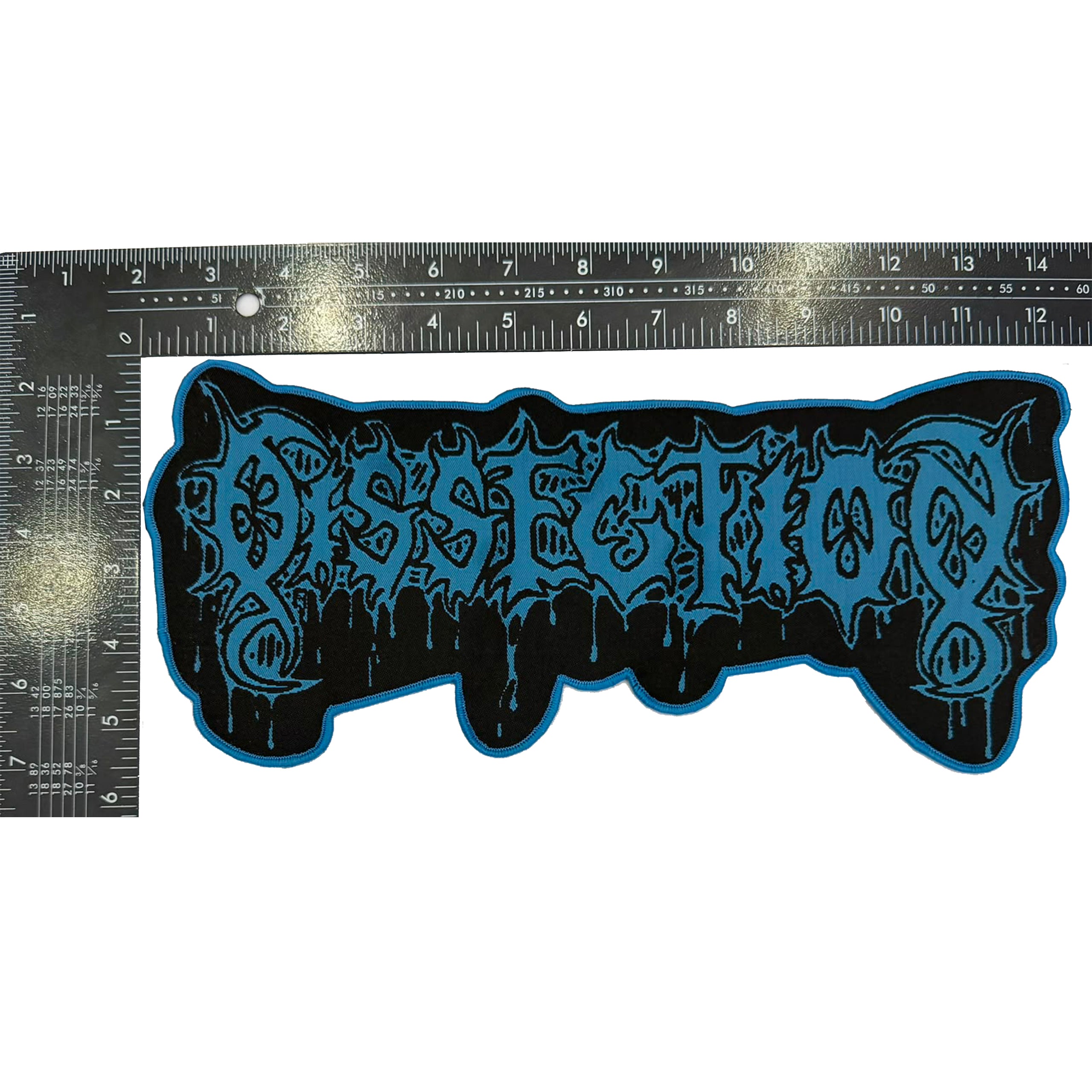 dissection-logo-patch-tiss-oversize-bordure-noire image 5