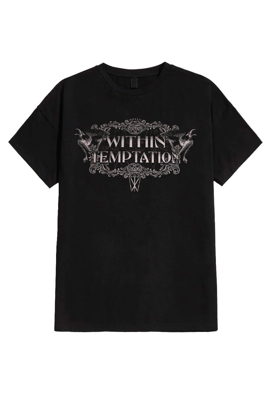 within-temptation-gargoyle-t-shirt-noir-homme-taille-m image 1