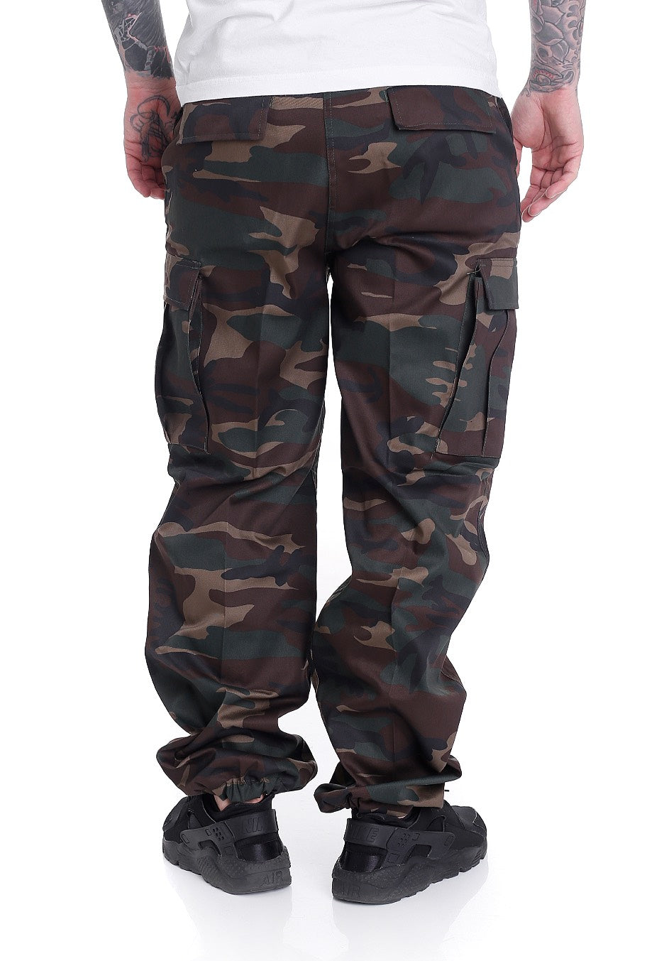 brandit-us-ranger-woodland-pantalon-cargo-camouflage image 4