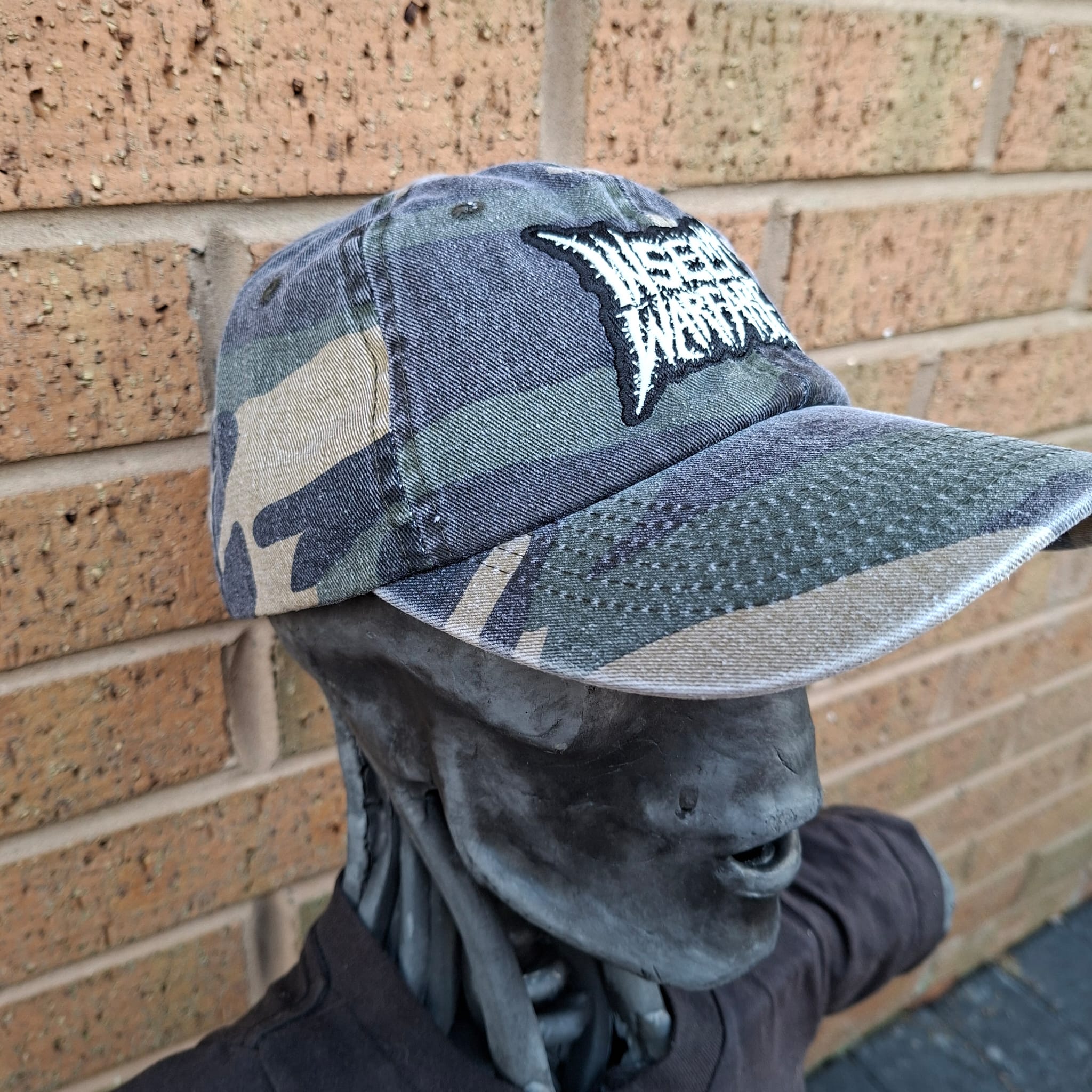 783punx-insect-warfare-logo-casquette-camo-vert-phosphorescent image 3