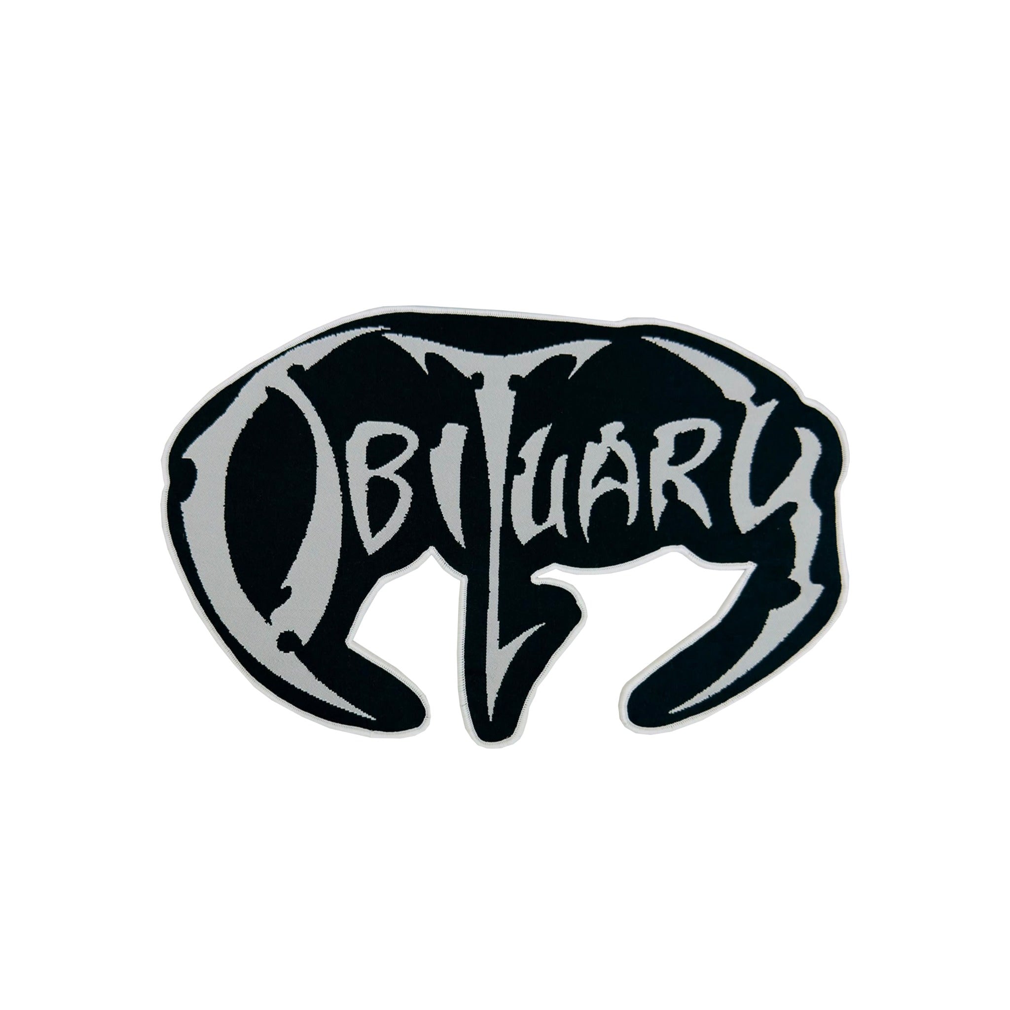 obituary-logo-patch-tiss-oversized-bordure-noire-30-cm image 4