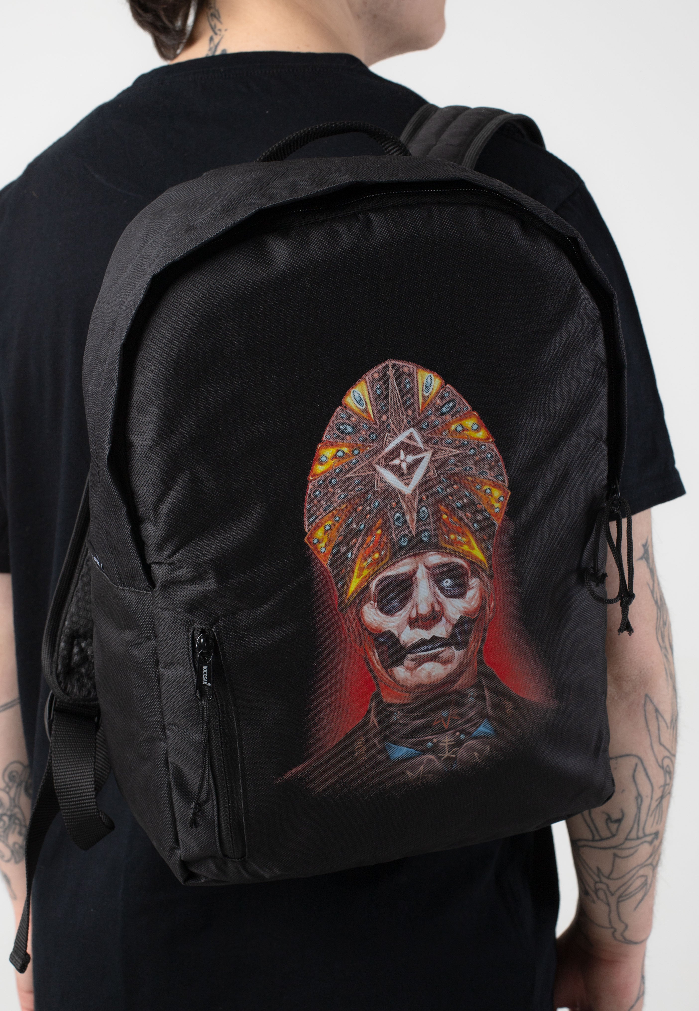 ghost-papa-red-sac-dos-rouge-synth-tique image 2