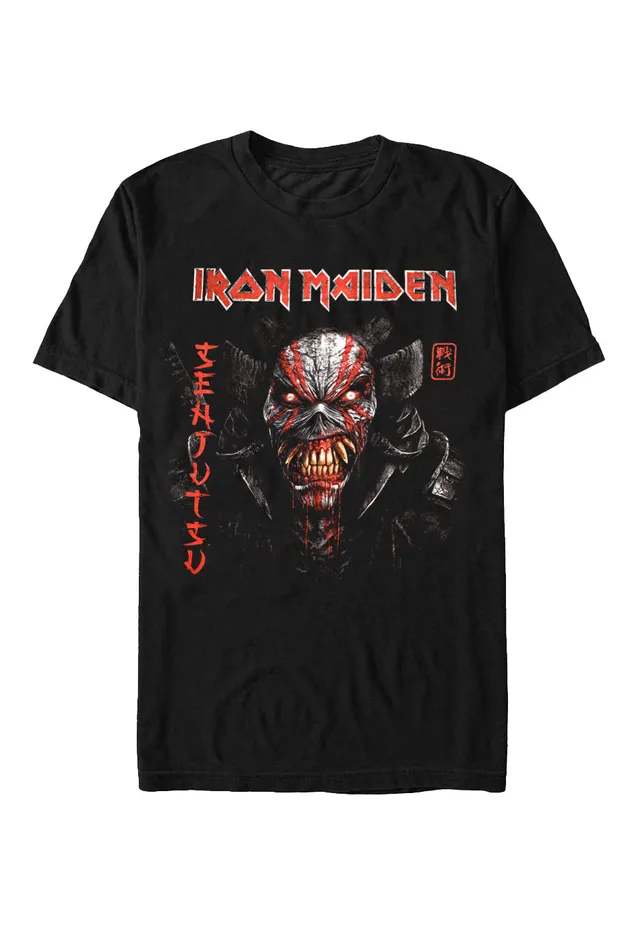 iron-maiden-senjutsu-black-cover-t-shirt-homme-noir-taille-m image 1