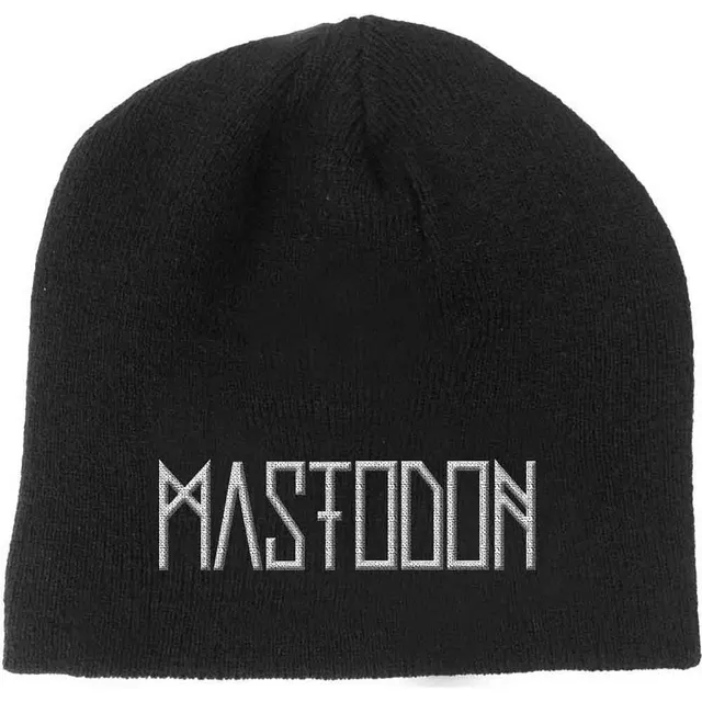mastodon-logo-bonnet-noir-brod-officiel image 1