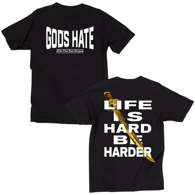 god-s-hate-be-harder-t-shirt-tee-shirt-comfort-colors image 1