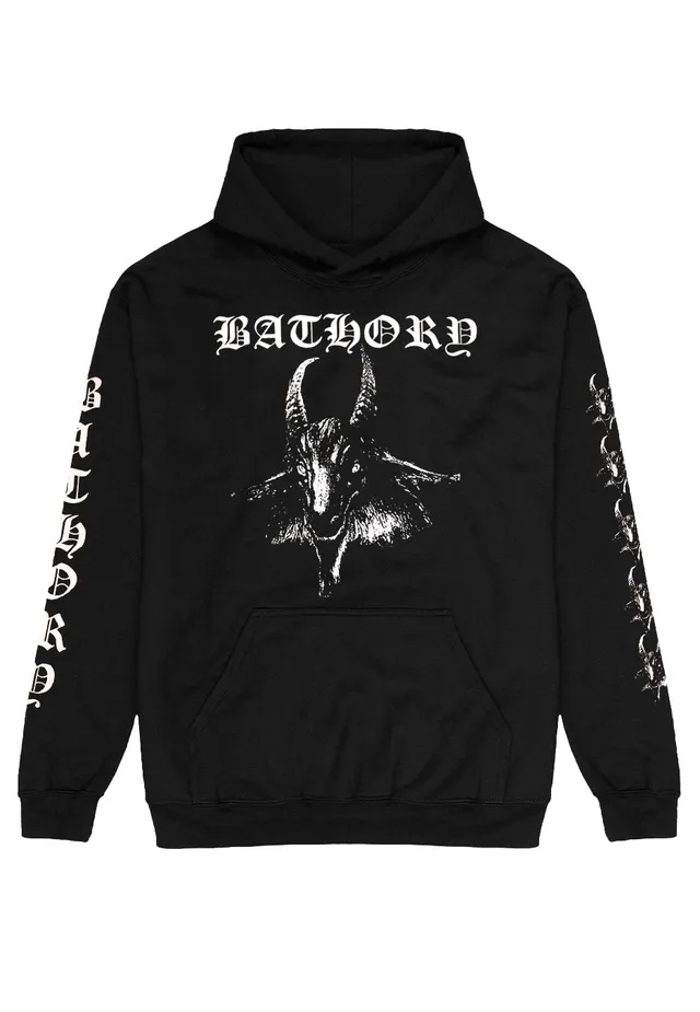bathory-goat-sweat-capuche-noir-homme image 1