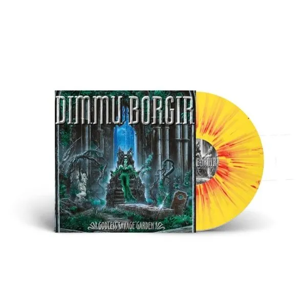 dimmu-borgir-godless-savage-garden-vinyle-jaune-splatter-orange image 1