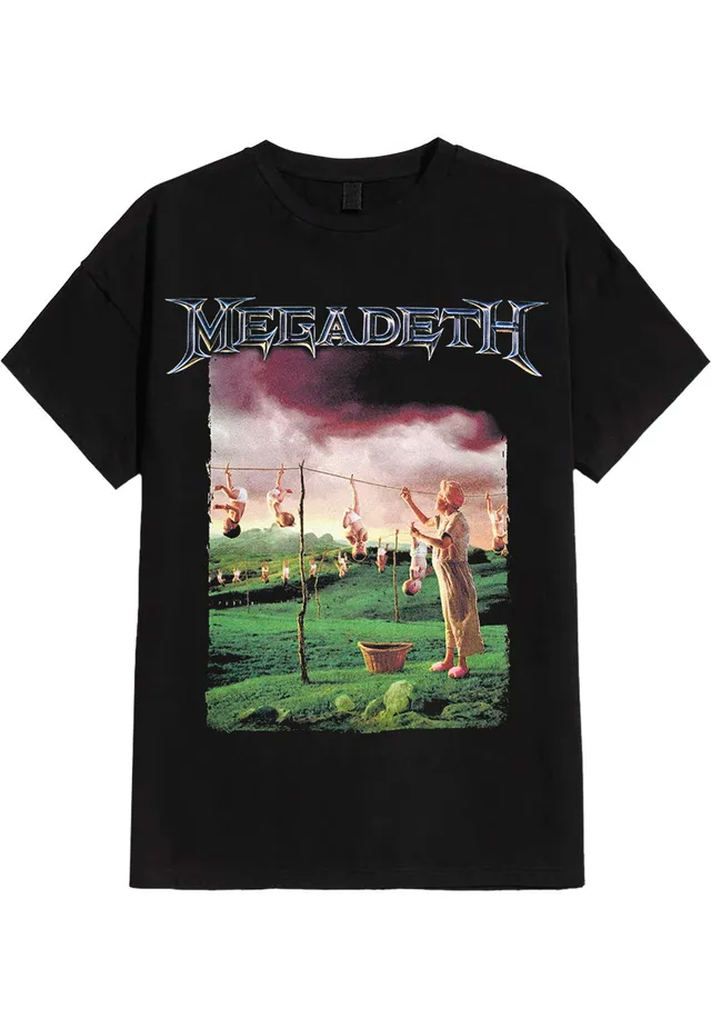 megadeth-youthanasia-tracklist-t-shirt-noir-homme image 1
