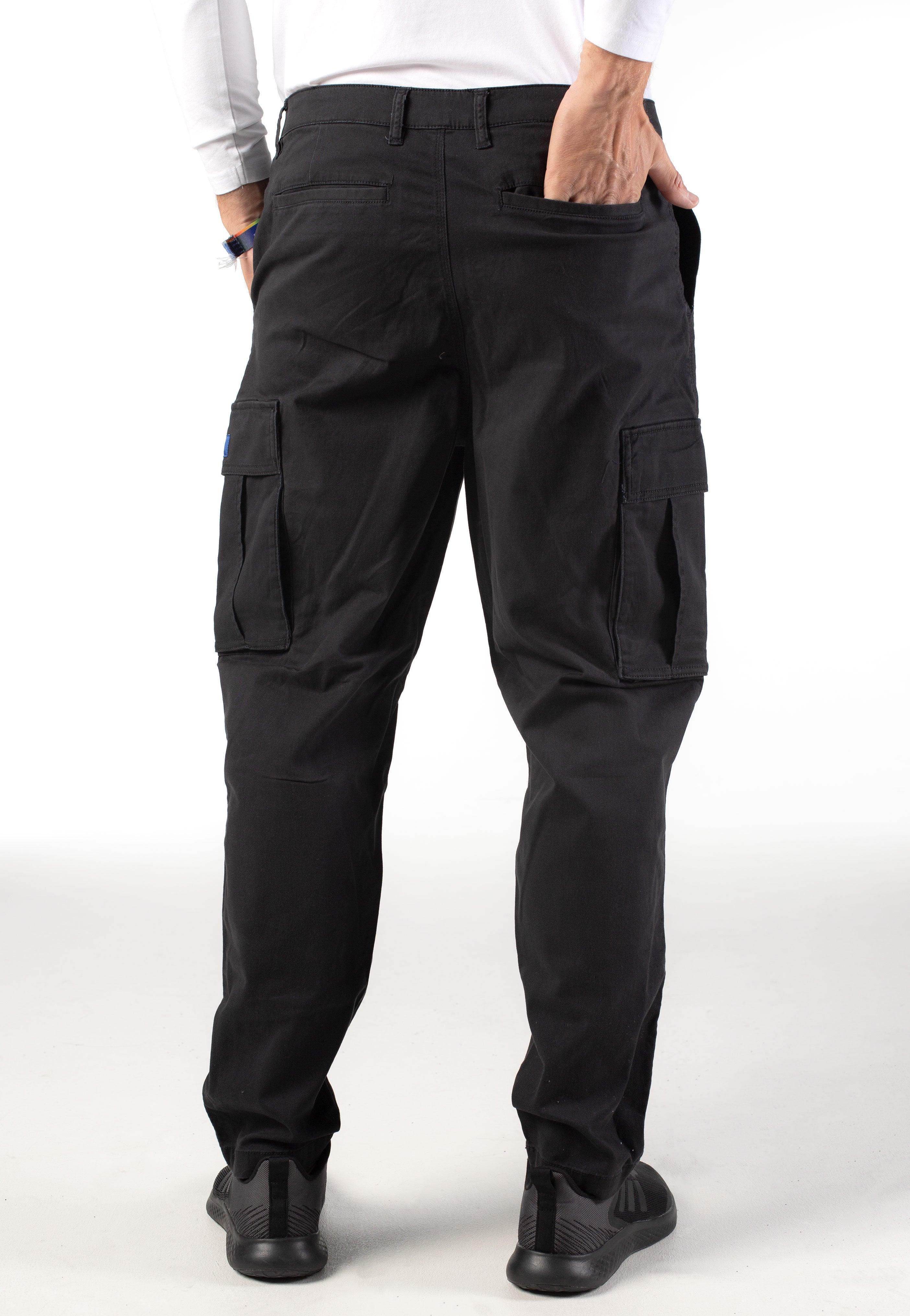 only-sons-wills-0341-tapered-pantalon-noir-jet-black image 2