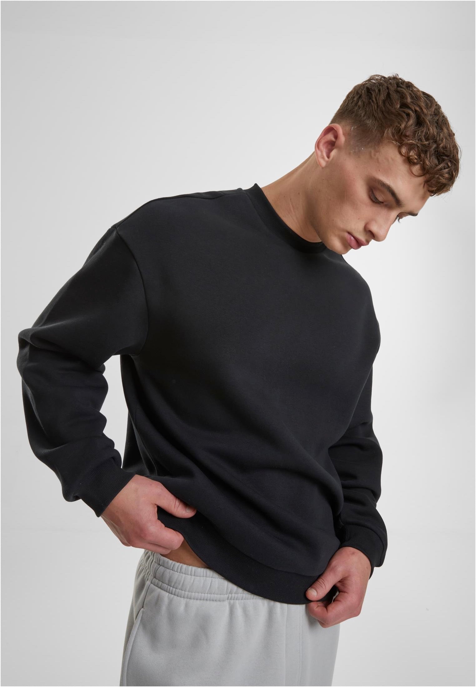 urban-classics-fluffy-black-sweater-noir-m-streetwear image 2