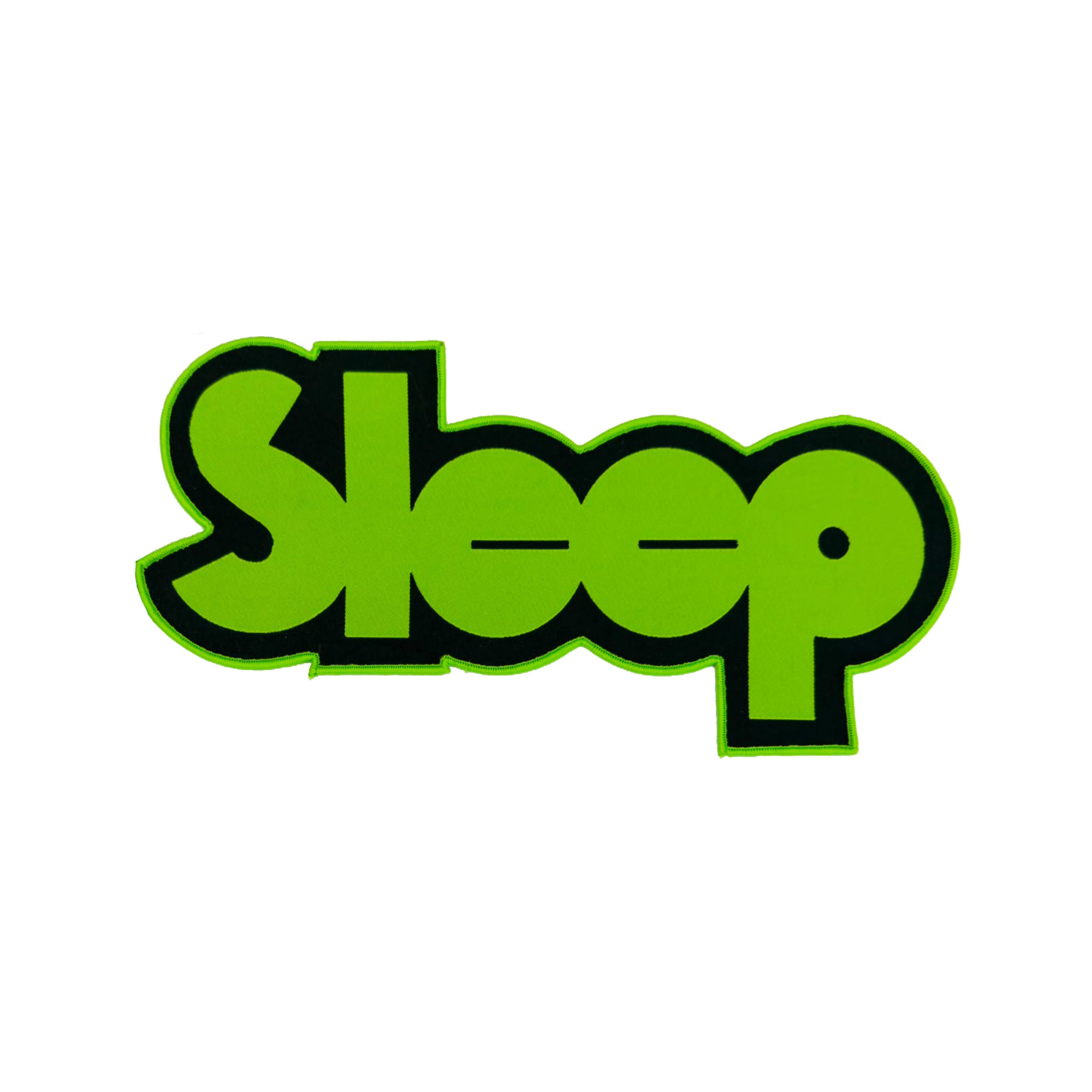 sleep-logo-patch-tiss-surdimensionn-bordure-noire image 4