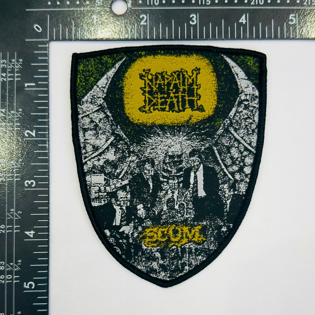 napalm-death-scum-patch-tiss-bordure-blanche image 4