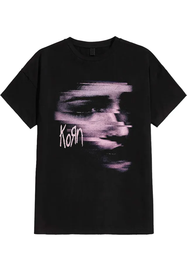 korn-chopped-face-t-shirt-metal-noir-homme image 1