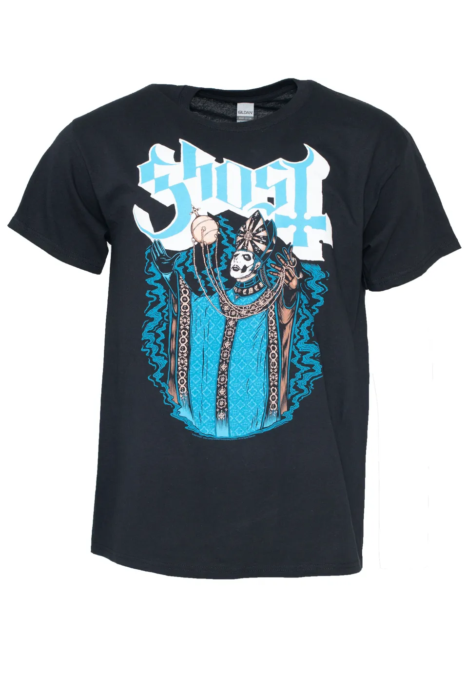 ghost-levitation-t-shirt-homme-noir-manches-courtes image 1