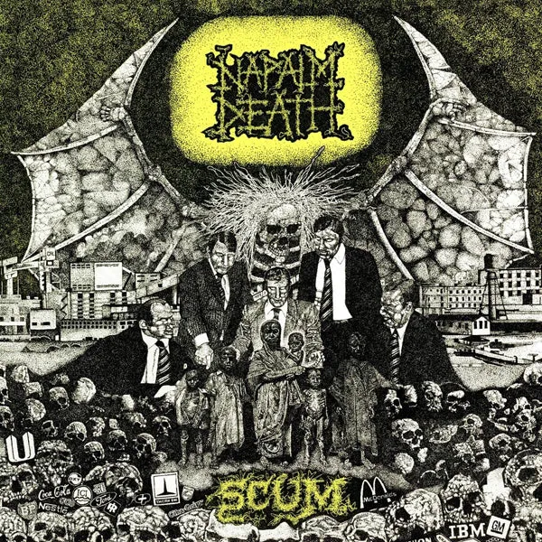 napalm-death-scum-vinyle-blanc-lp-limit-300 image 1