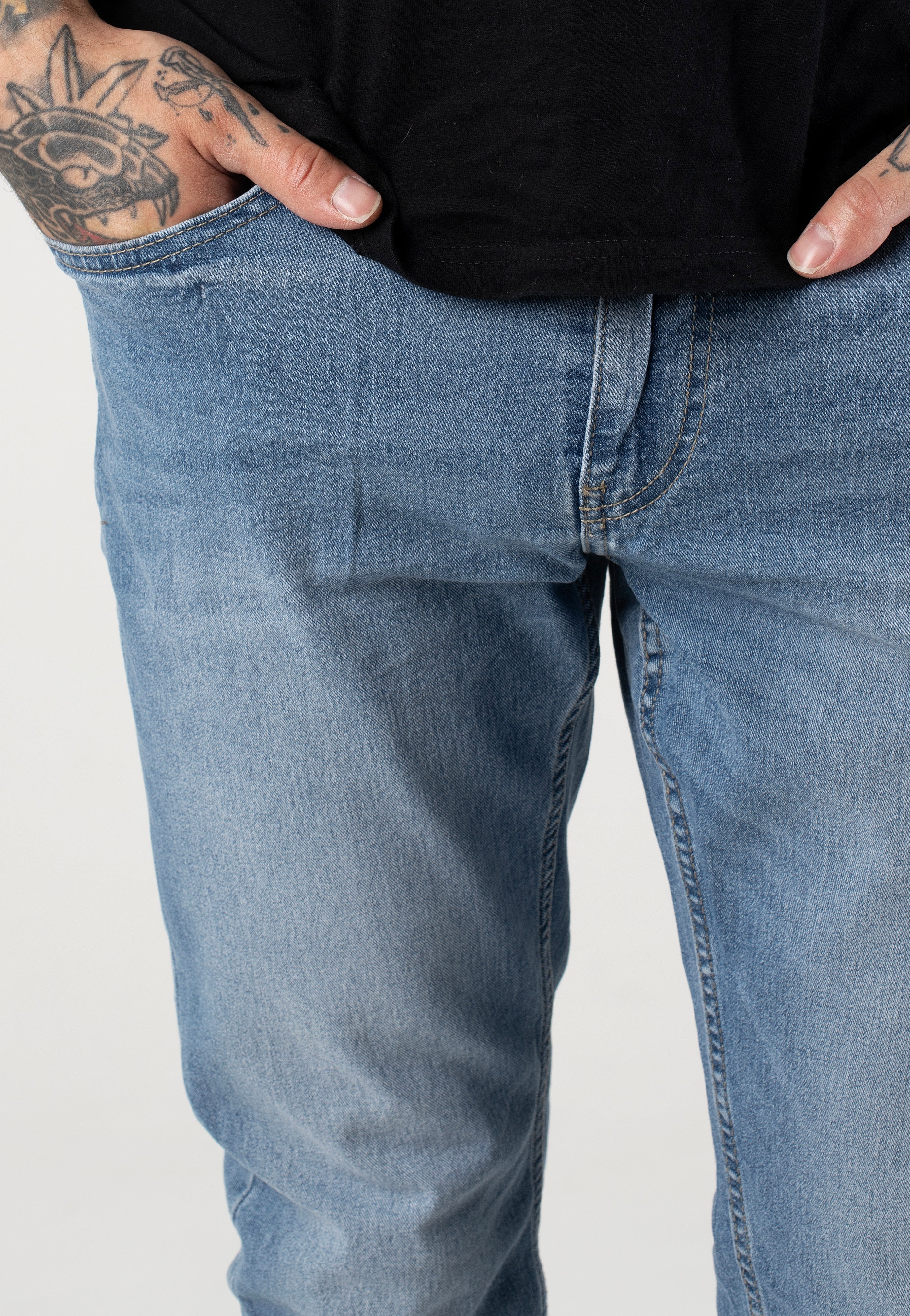 only-sons-weft-reg-jean-slim-bleu-taille-w32-l32 image 4