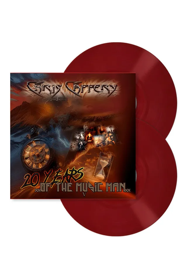 chris-caffery-20-years-music-man-vinyle-oxblood-2lp image 1