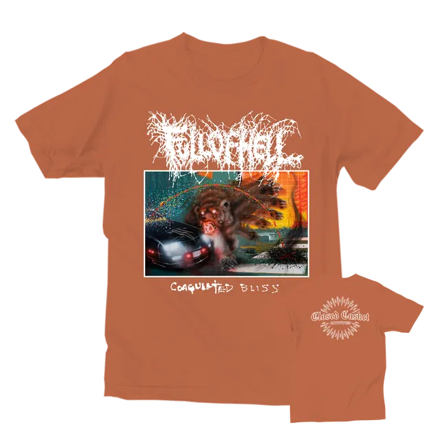 full-of-hell-upward-to-bliss-v2-t-shirt-orange-taille-l image 1