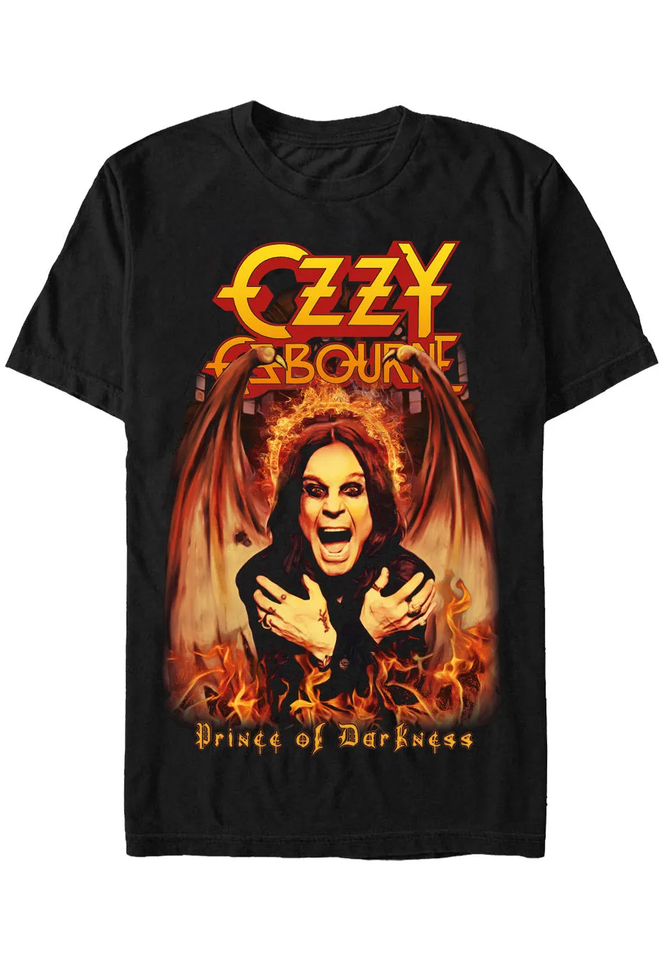 ozzy-osbourne-demon-wings-t-shirt-noir-manches-courtes image 1