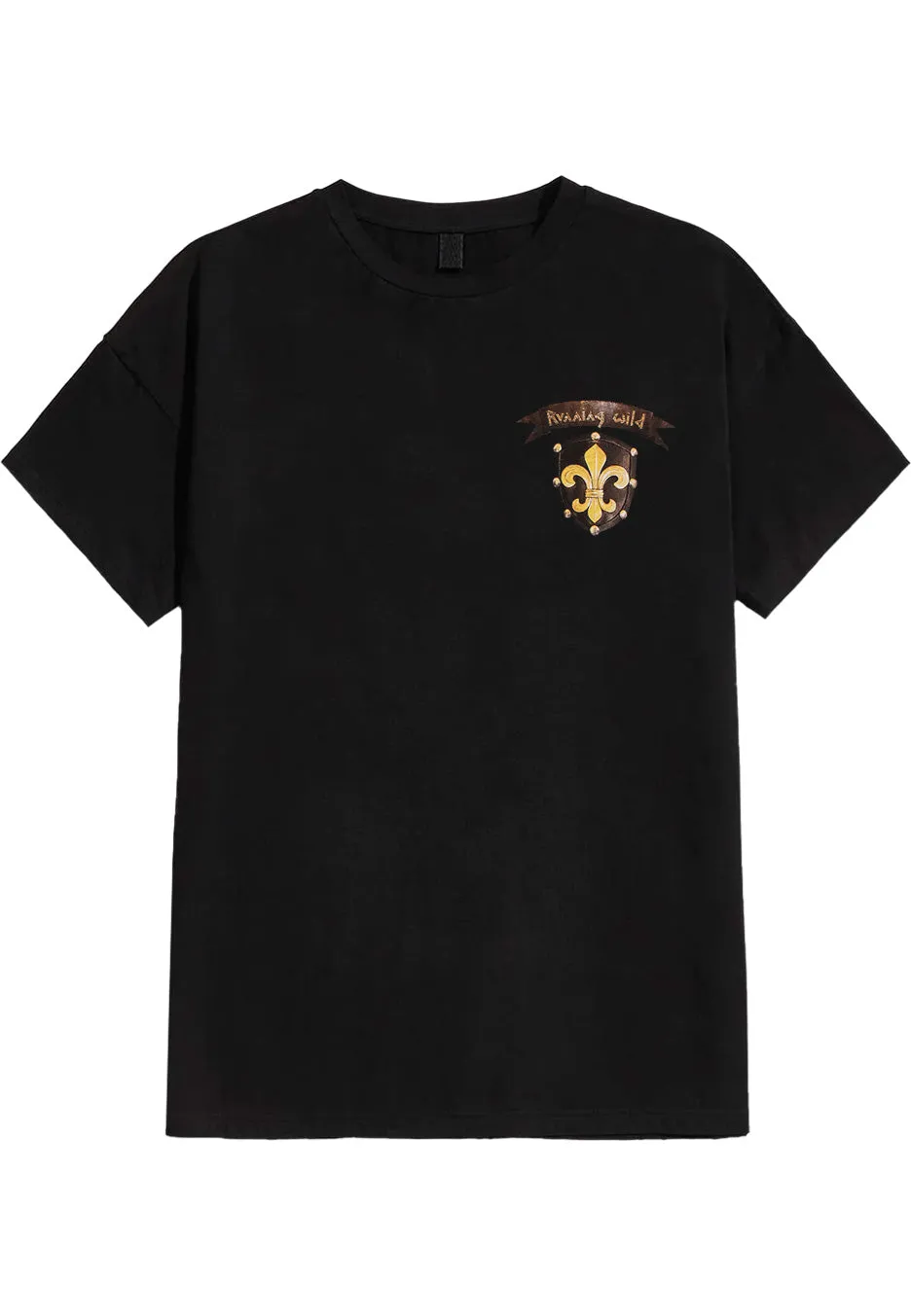 running-wild-crossing-the-blades-t-shirt-noir-homme image 1