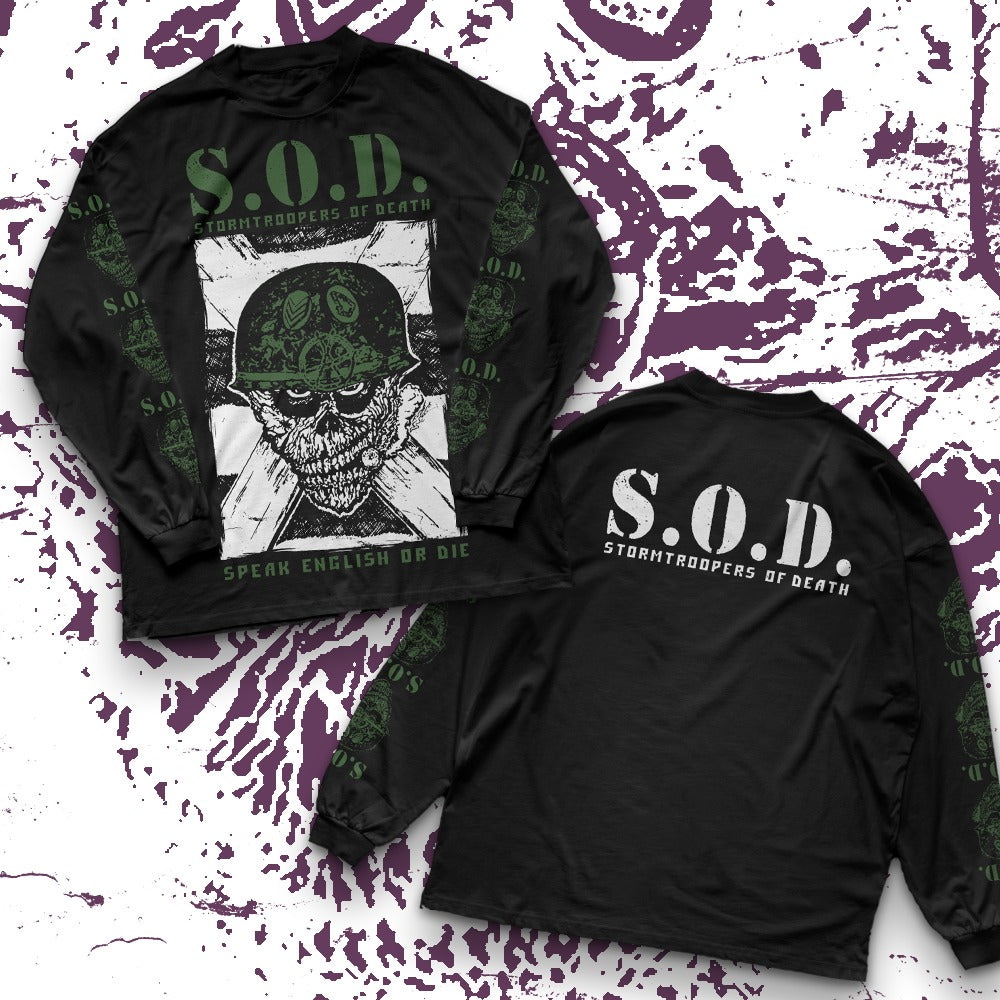 s-o-d-speak-english-or-die-longsleeve-taille-l image 1