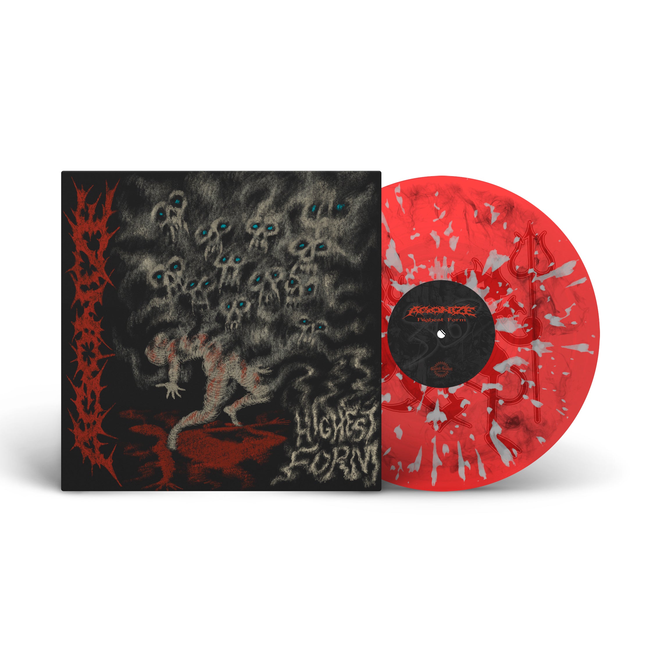 agonize-highest-form-vinyle-12-ep-blue-black-splatter image 4
