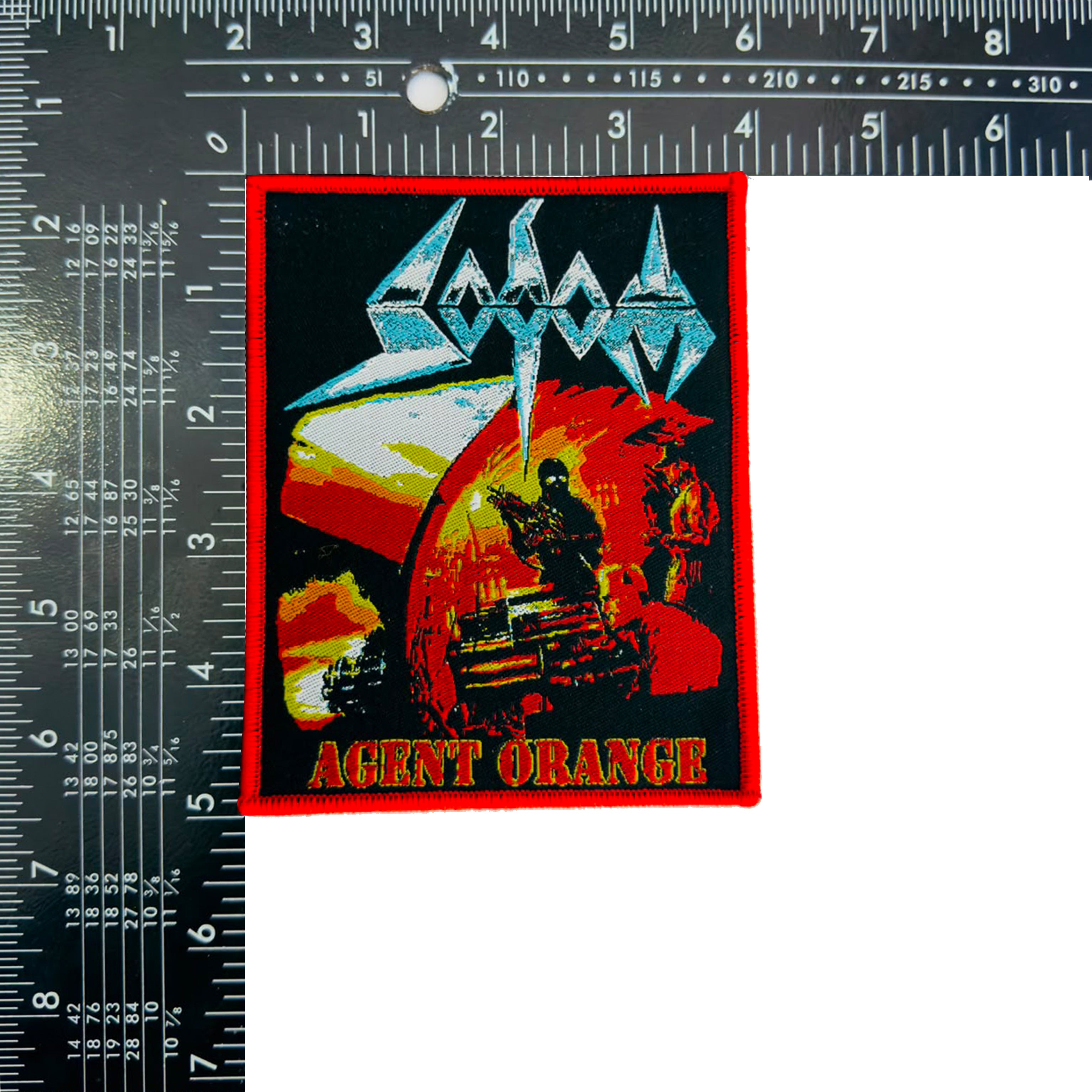 sodom-agent-orange-patch-tiss-bordure-noire image 5