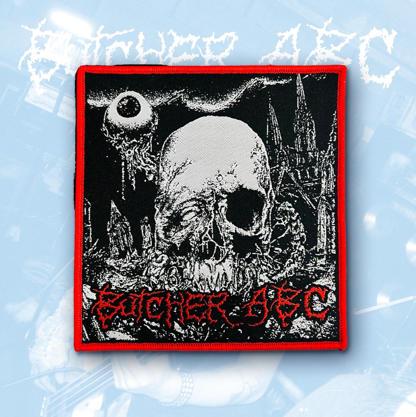 butcher-abc-north-of-hell-patch-tiss-bordure-noire image 4