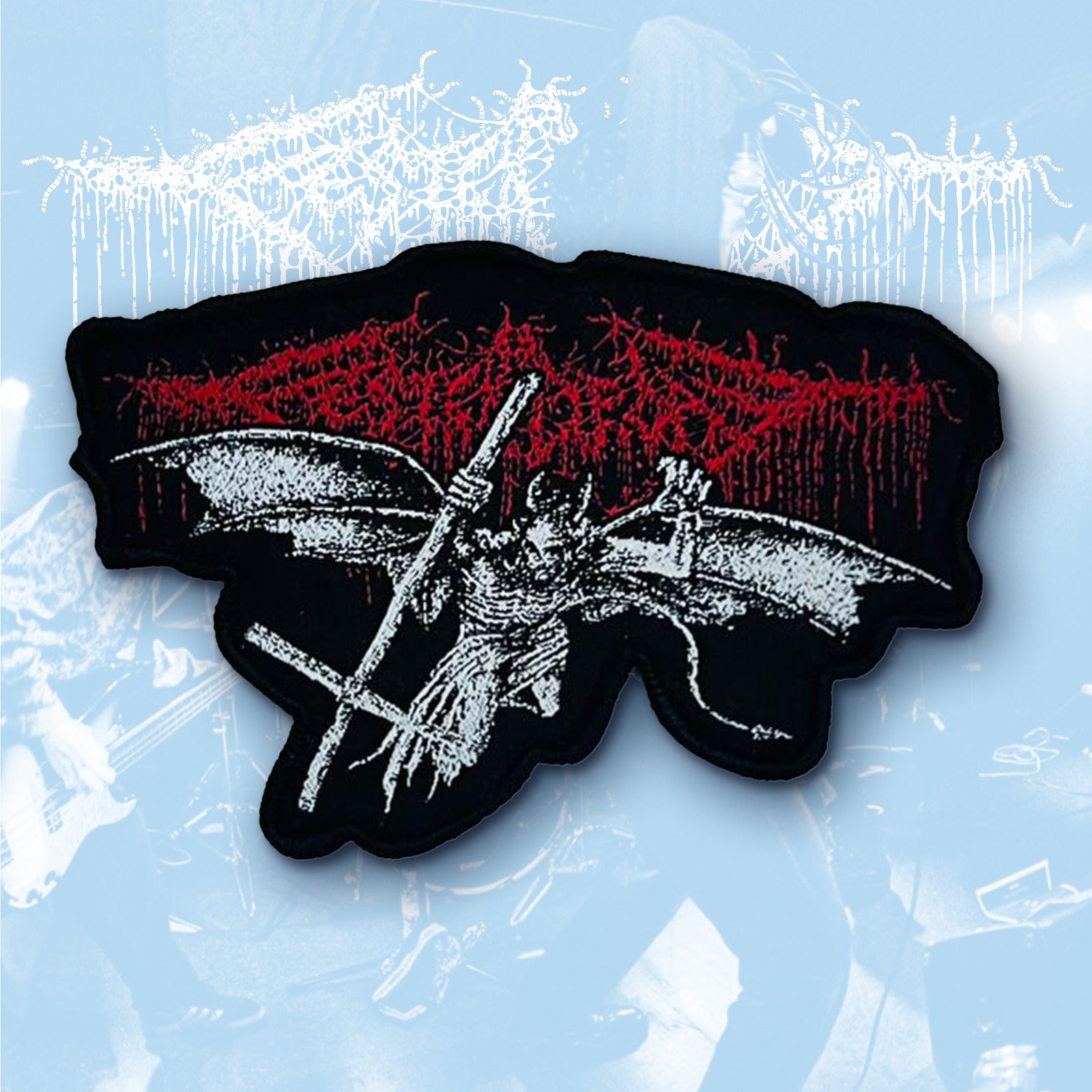festerdecay-fall-in-grind-patch-tiss-bordure-noire image 2