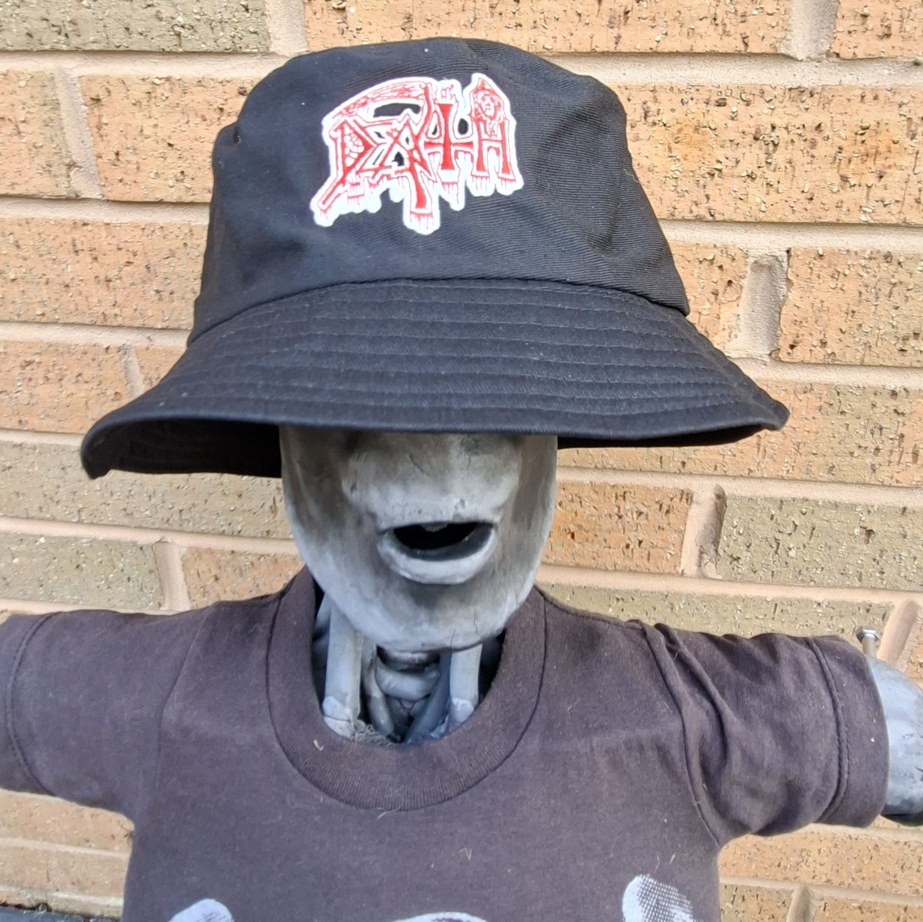 death-logo-bob-bucket-hat-brod-phosphorescent image 2