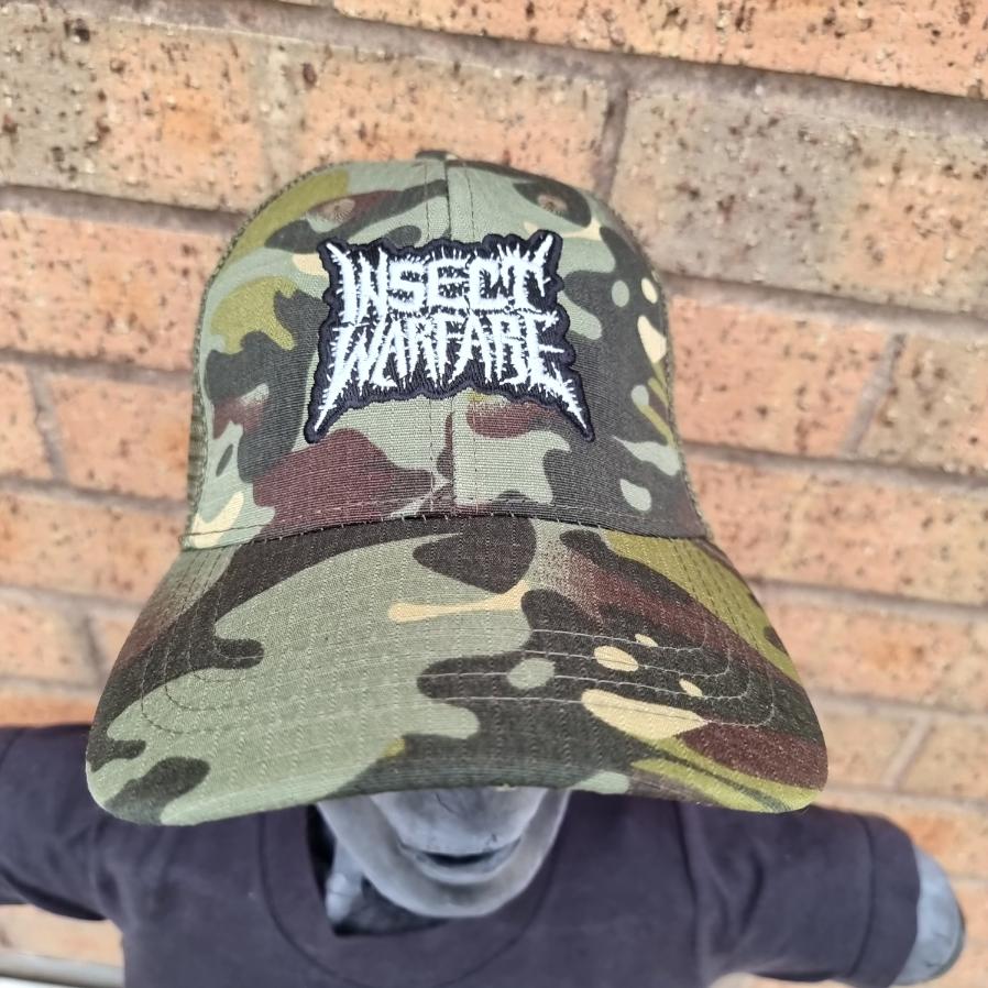 insect-warfare-logo-casquette-trucker-camo-phosphorescent image 2