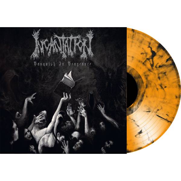 incantation-vanquish-in-vengeance-vinyle-orange-marbr image 1