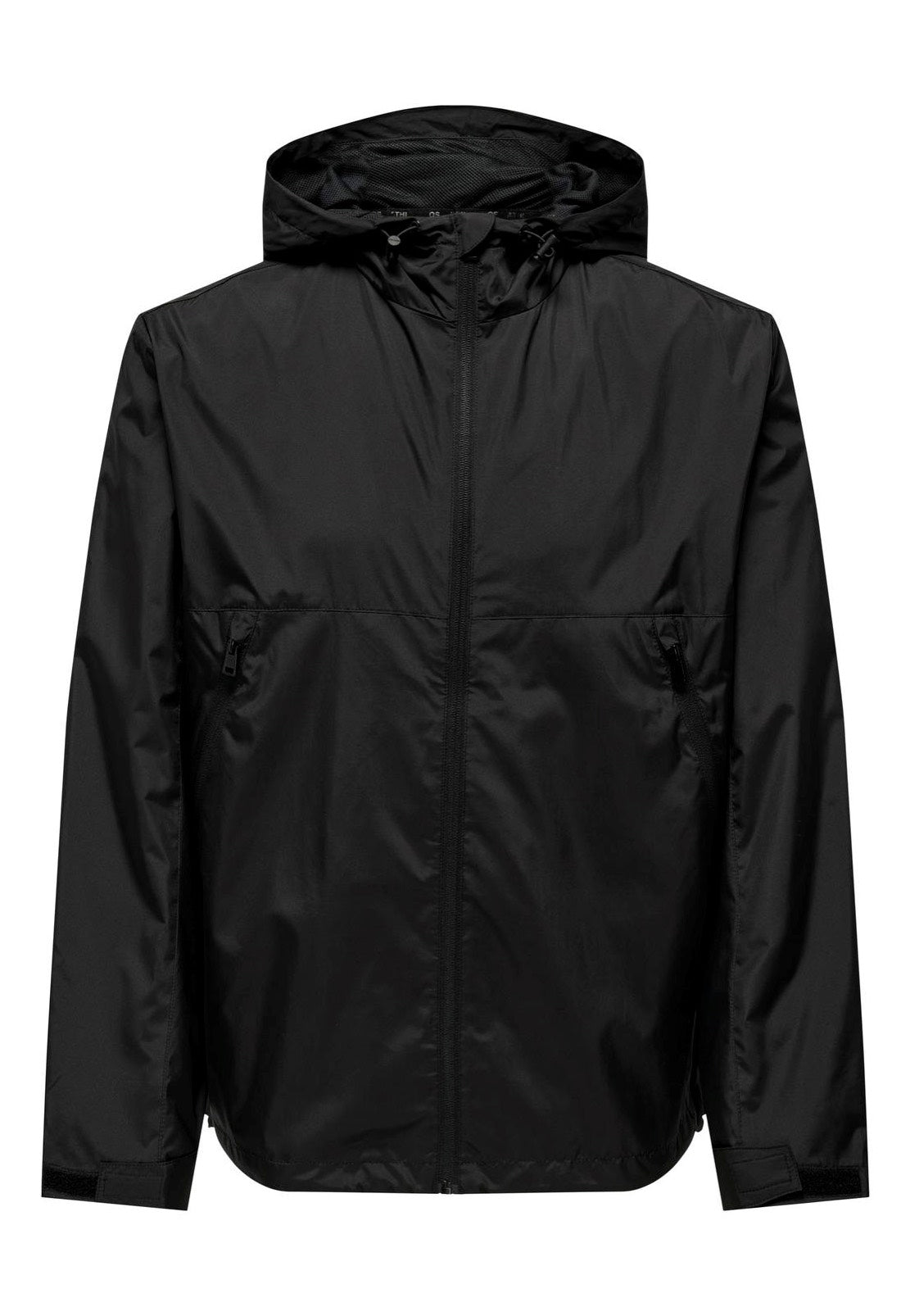 only-sons-eran-hood-black-coupe-vent-noir-homme image 6