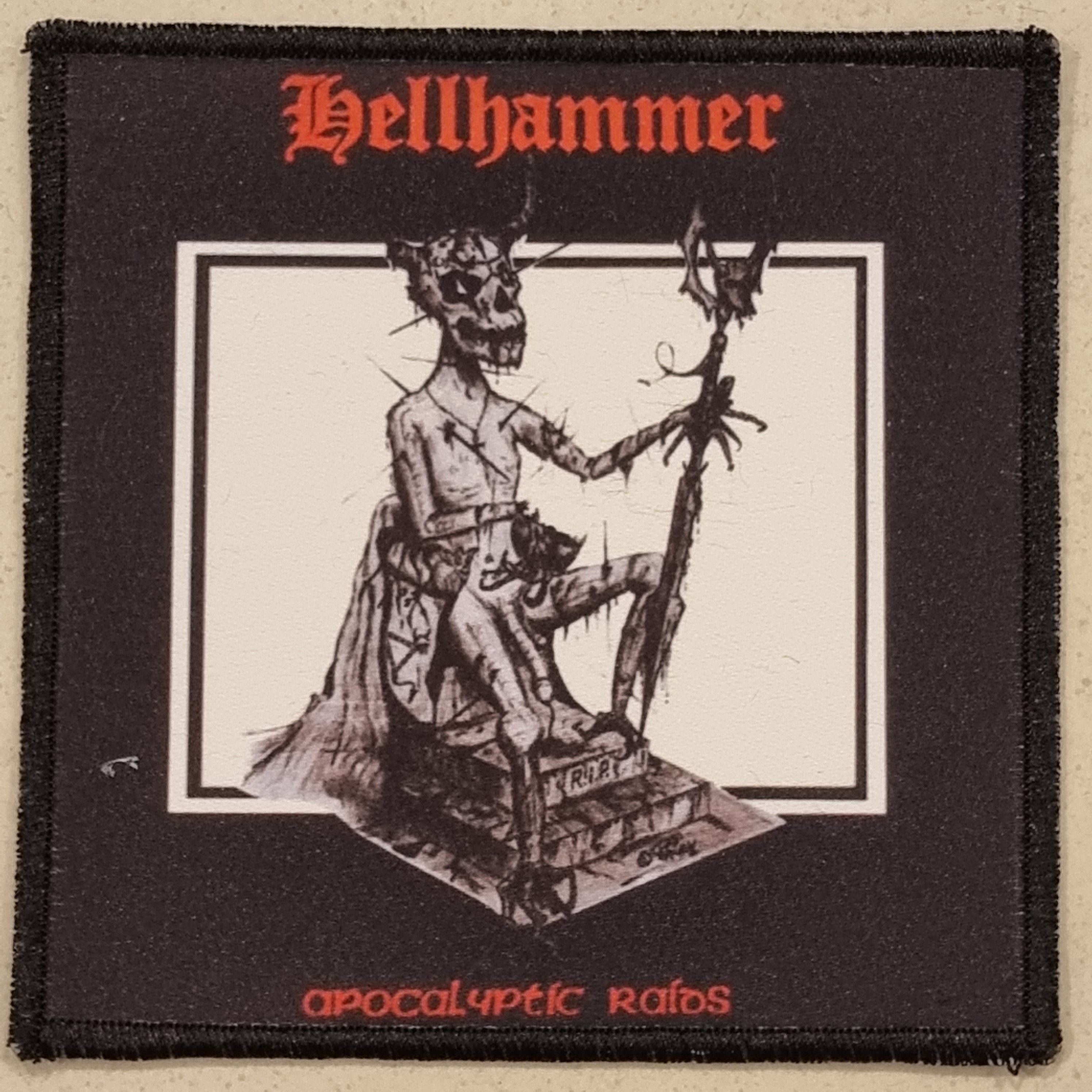 hellhammer-apocalyptic-raids-patch-cusson-metal image 1