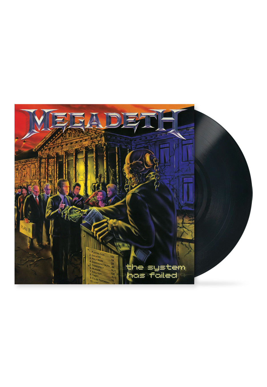 megadeth-the-system-has-failed-vinyle-lp-thrash-metal image 1