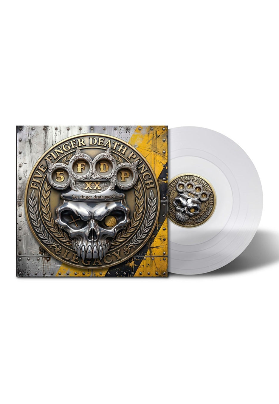 five-finger-death-punch-legacy-vinyle-clear-dition-limit-e image 1