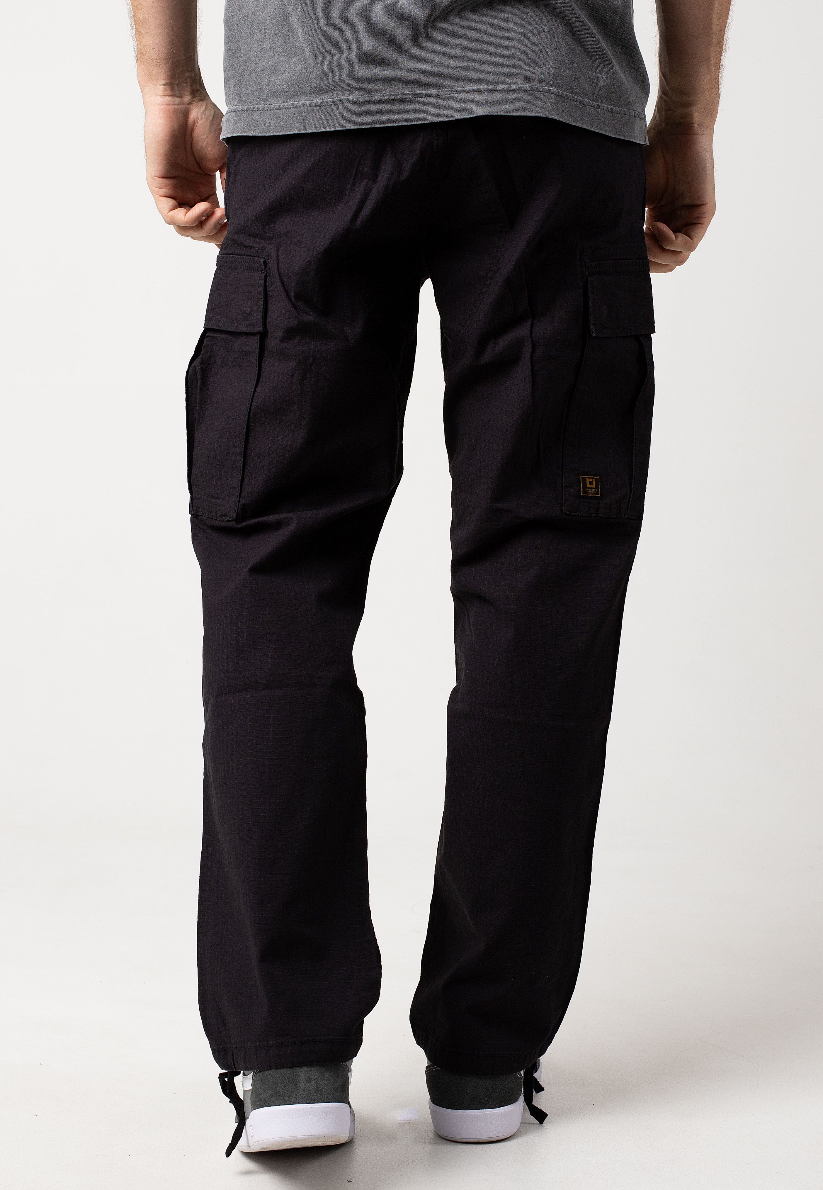 only-sons-ray-life-ribstop-cargo-pantalon-noir-homme-coton image 8