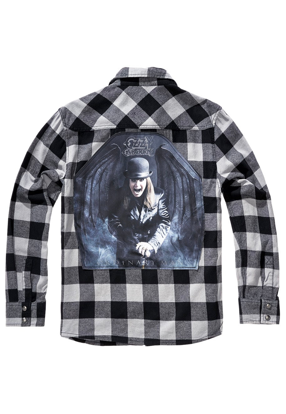 ozzy-osbourne-check-shirt-chemise-carreaux-gris image 2