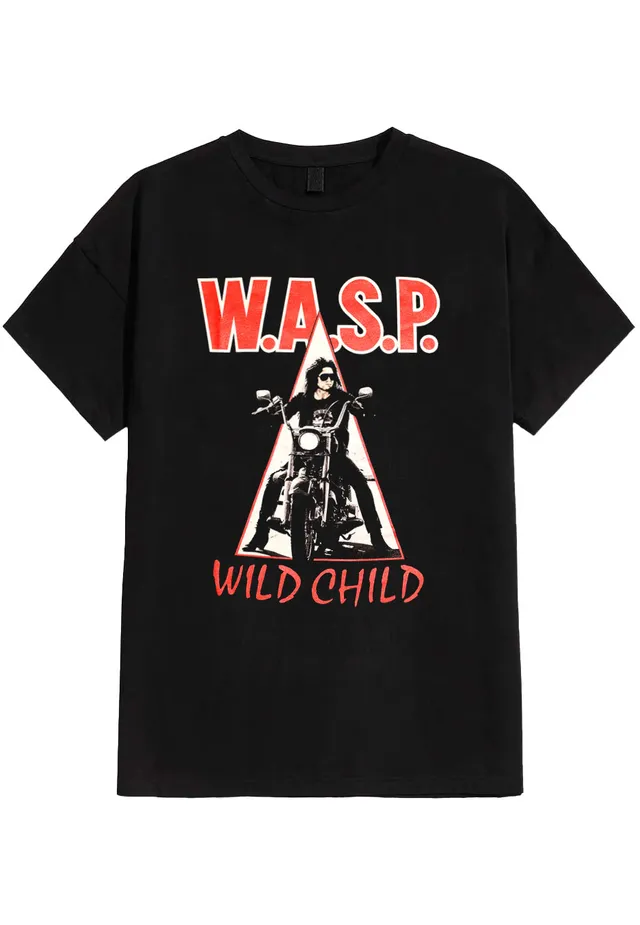 w-a-s-p-wild-child-t-shirt-noir-homme image 1