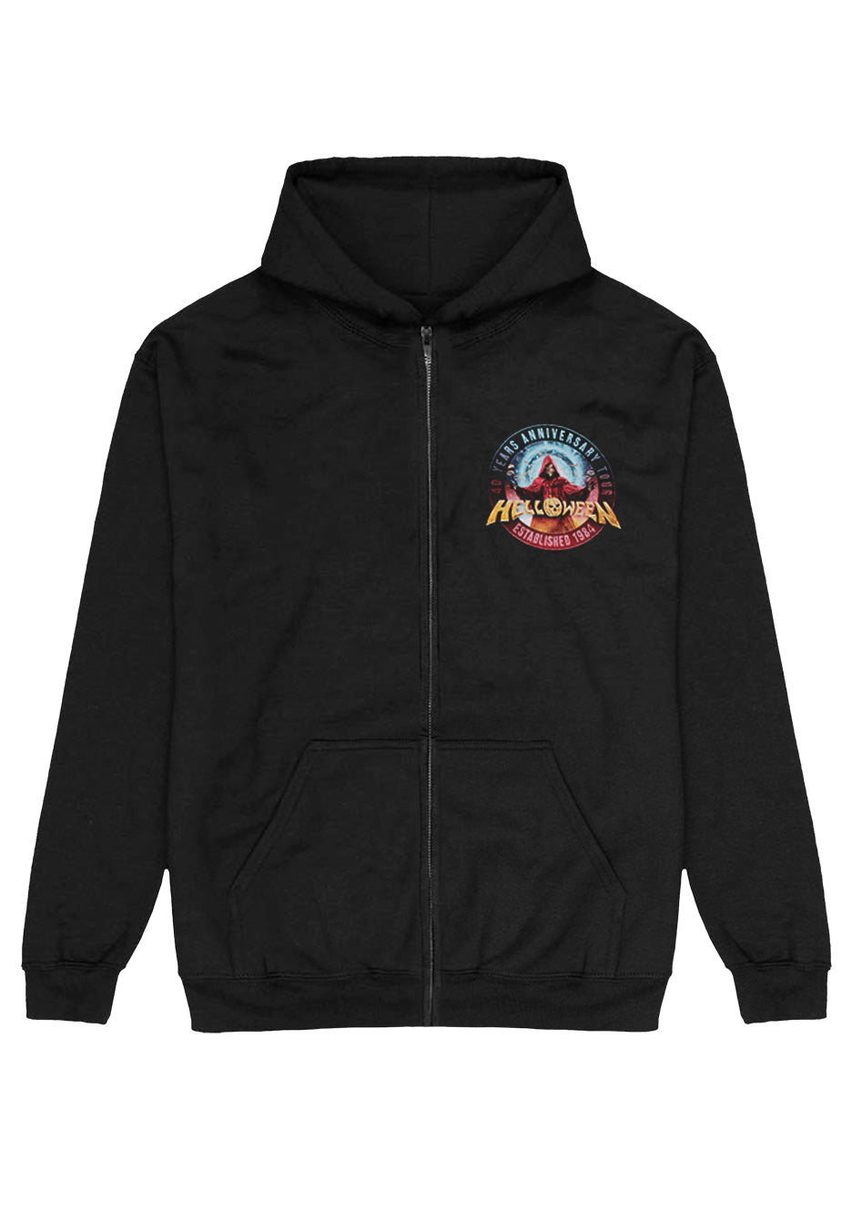 helloween-keeper-40-years-sweat-zipp-noir-power-metal image 1