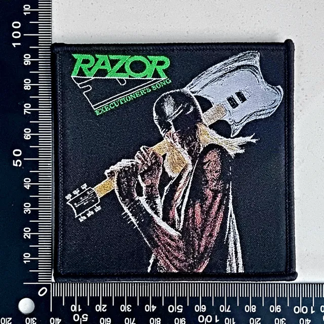 razor-executioner-s-song-patch-tiss-thrash-metal image 1