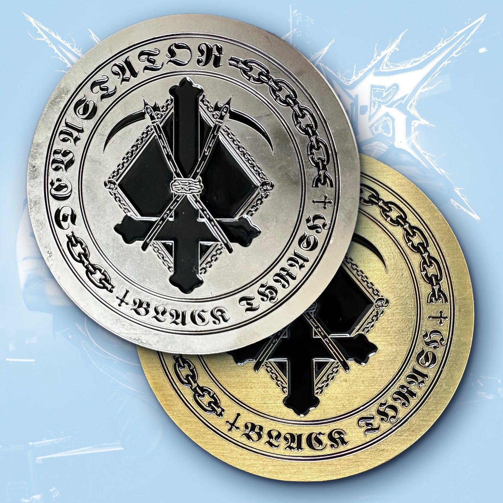 devastator-sigil-pin-s-mail-58-mm-matt-nickel image 1