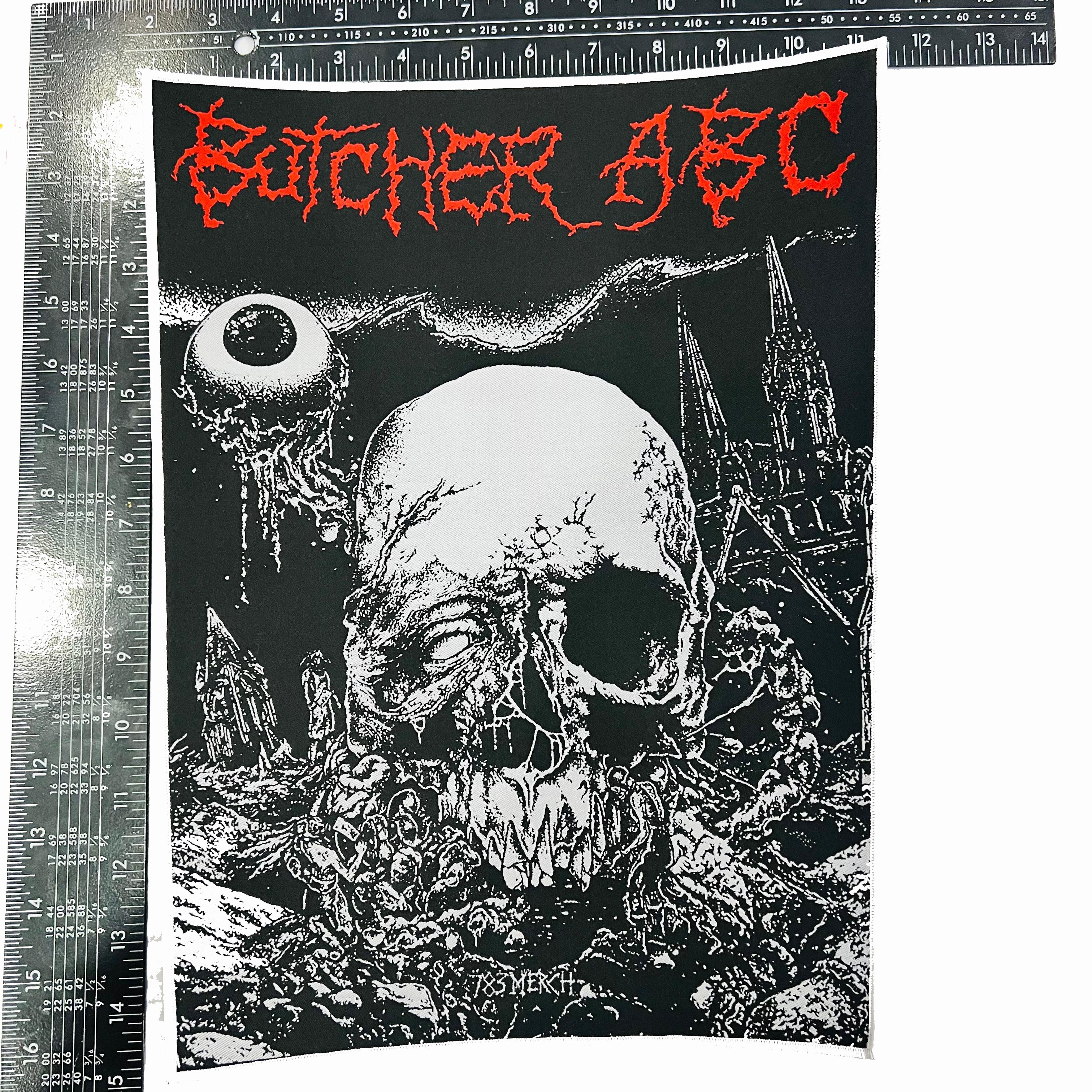 783punx-butcher-abc-north-of-hell-backpatch-tiss-bordure-noire image 5