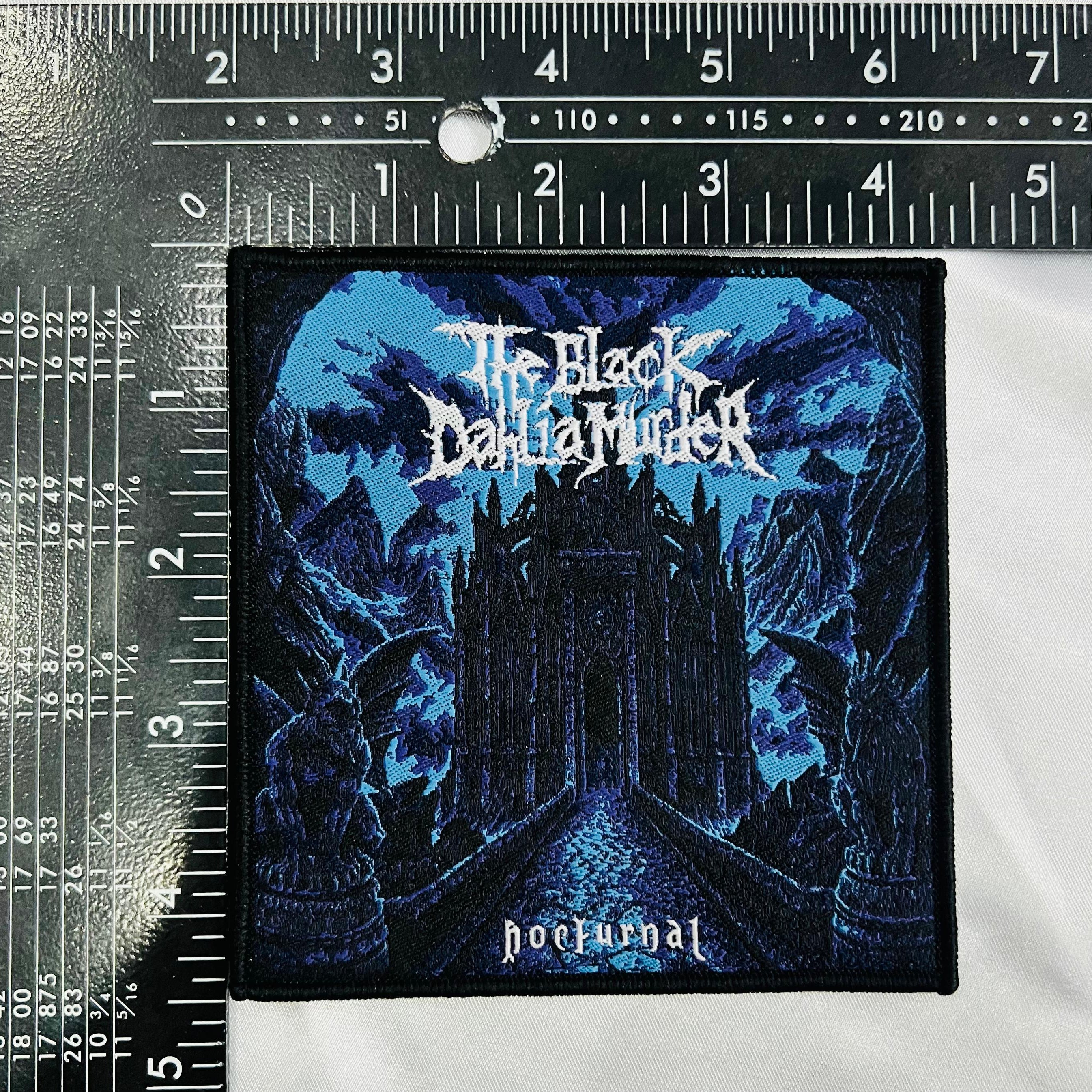 the-black-dahlia-murder-nocturnal-patch-tiss-bordure-noire image 5